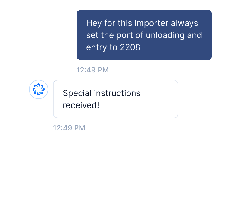 Agent Studio per-importer rules in Cervo