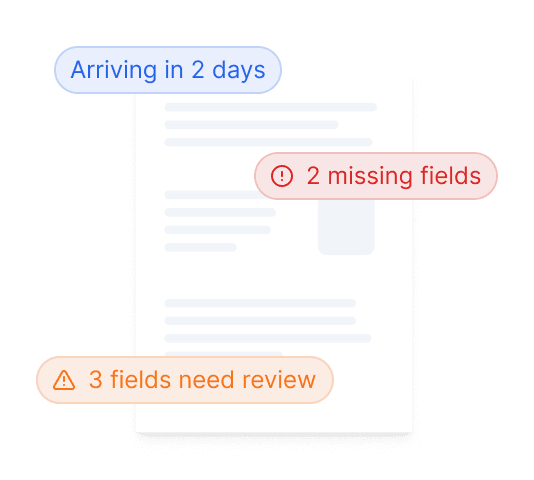 Improve accuracy & compliance