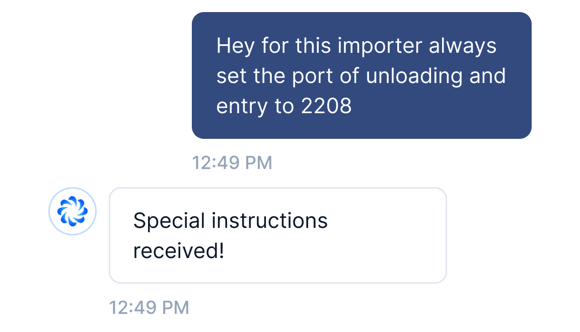 Agent Studio: Per-Importer Rules