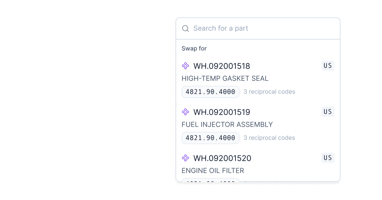 Smart Parts Database