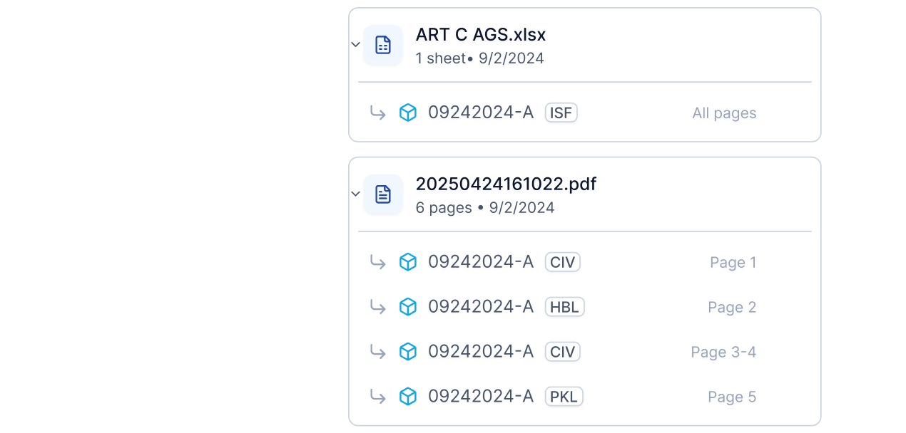Smart Document Extraction & Splitting